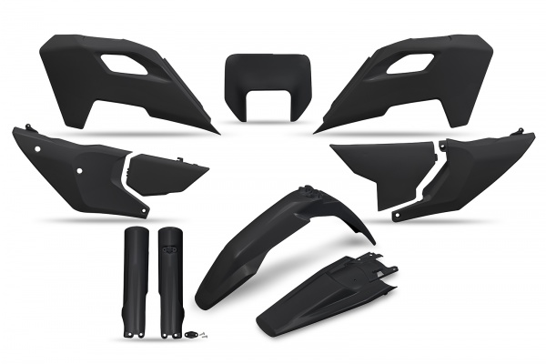 Full Kit Plastiche nero per Husqvarna TE 250 - TE 125 - FE 250 - TE 300 - FE 350 - FE 450 - FE 501 - TE 150